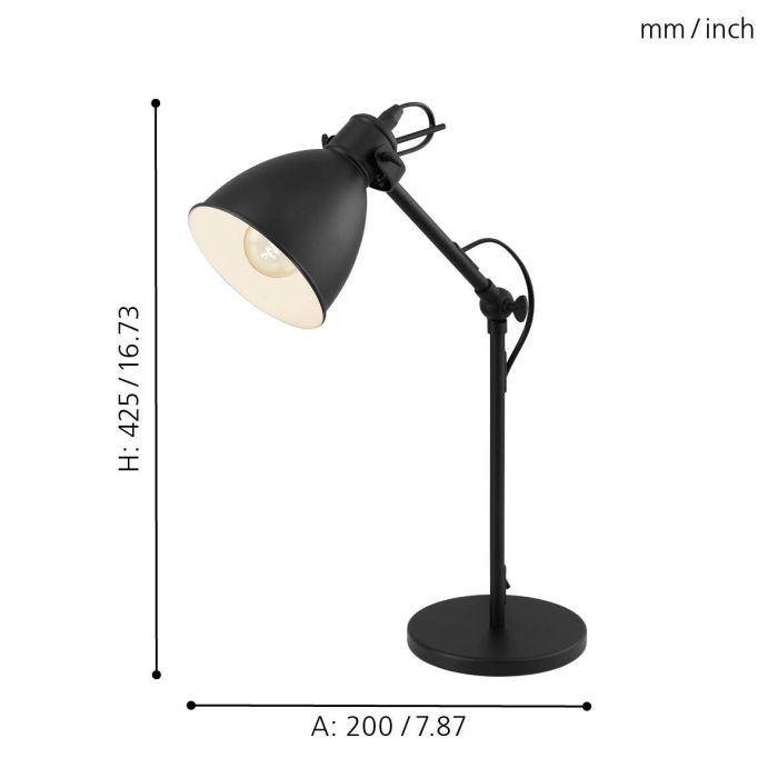 Lampe, Tischlampe, Lampenschirm