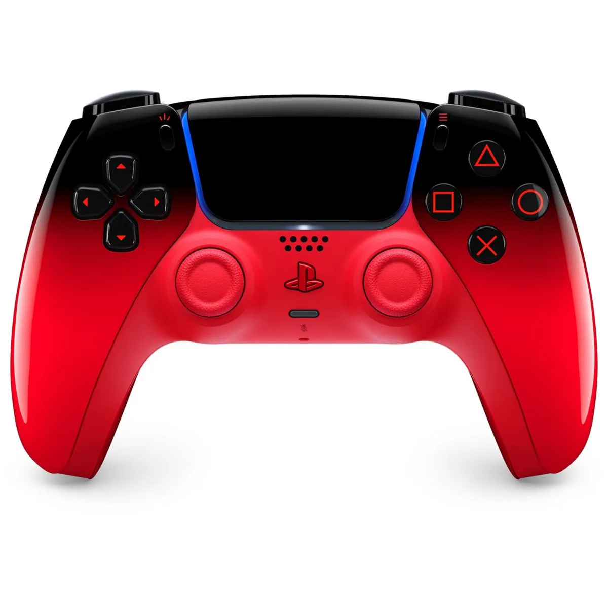 gamepad, controller, DualShock, rot, drahtlos
