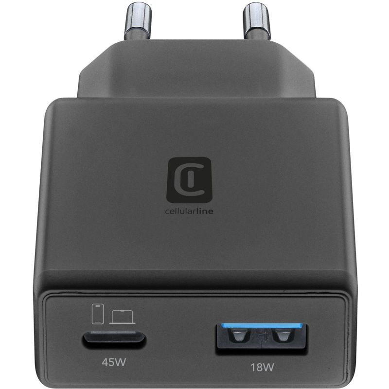 Wandladegerät, Adapter, USB-A, USB-C, Stromstecker