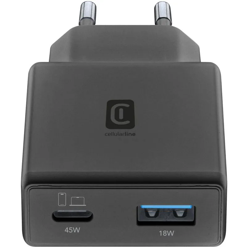 Wandladegerät, Adapter, USB-A, USB-C, Stromstecker