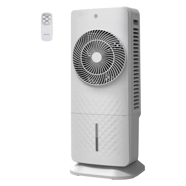 Turmventilator, Luftkühler, Fernbedienung, Weiß, Standventilator