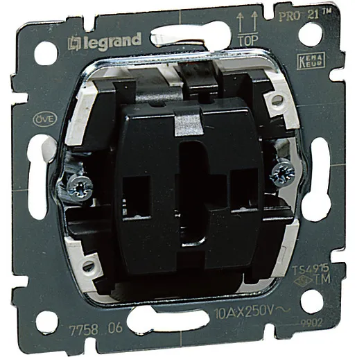 Legran 775806 LeGrand Pro 21 Aus-We Einsatz 1 Polig