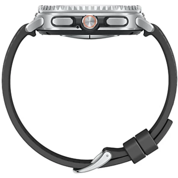 Uhr, Uhrenband, Silikonarmband, analoger Bezeld, Edelstahl Krone
