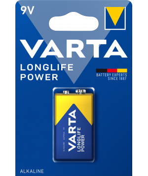 Varta 9 Volt Blockbatterie High
