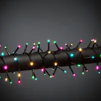 3868-505 LED Minilichterkette Cluster mit 400 bonbonfarben