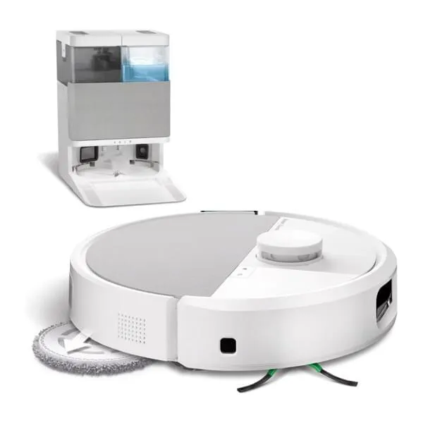 iRobot Roomba Combo 505+ (N185240) weiß Saugroboter mit Wischfunktion + Absaugstation, App-Steuerung