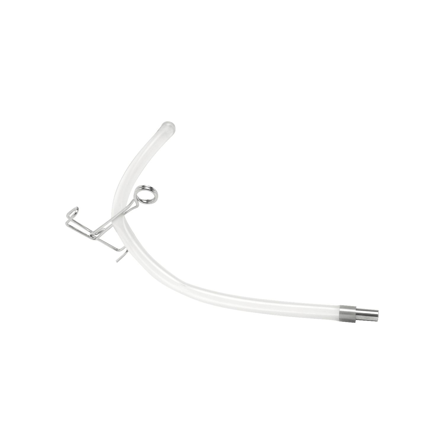 nasallauf, medizinische schlauch, klarer schlauch, anschluss, metallclip