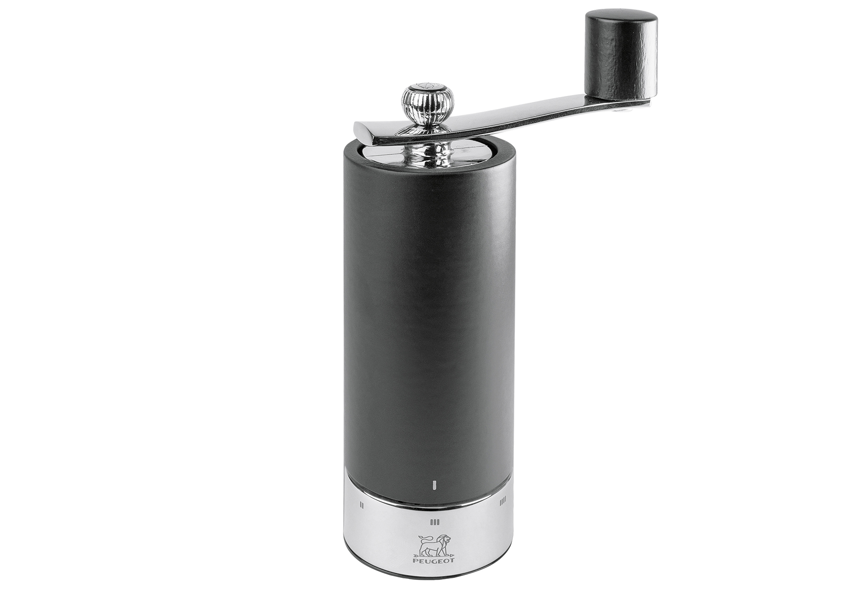 104110 Peugeot Pfeffermühle Isen 18cm schwarz matt