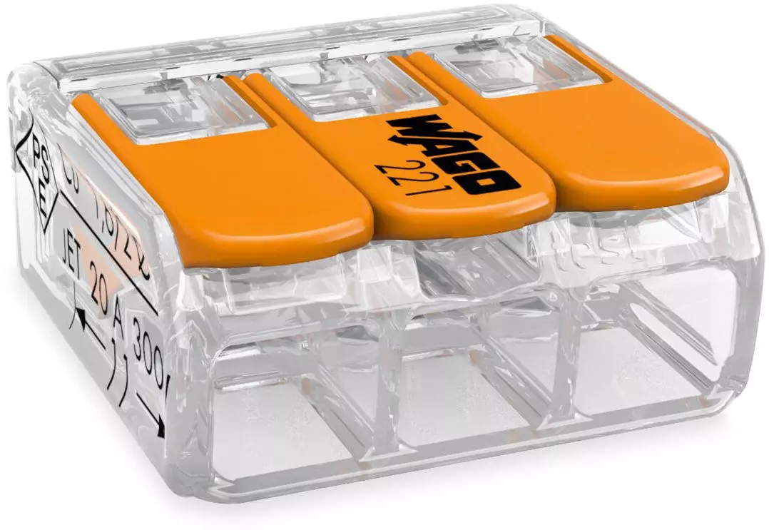 Schäcke 221-413 Compact Verb. Klemme 1Pkg. 50 Stück