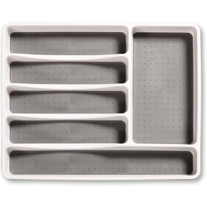 Kesper Besteckkasten  Kunststoff, weiß 41x33,5x4,5cm K-30092