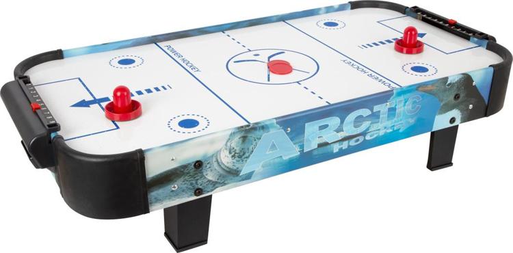 airhockeytisch, tischspiel, puck, Schläger, roter puck