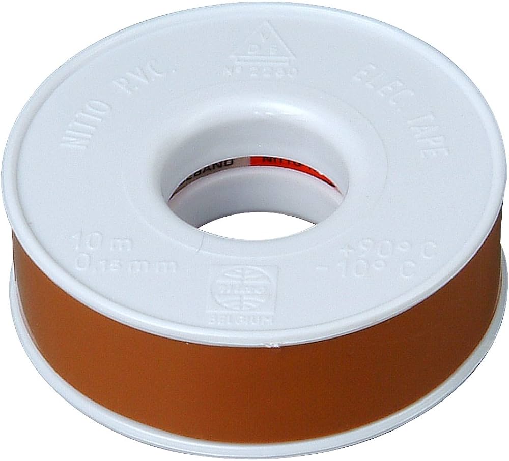 320719086 Isolierband 2St.10m braun