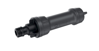 Anschluss, Adapter, Kupplung, Schwarz, Barrel