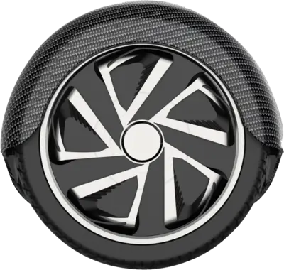 BE COOL   Balance Board Streetart 6.5" Hoverboard, bis zu 10km Reichweite carbon 1404142