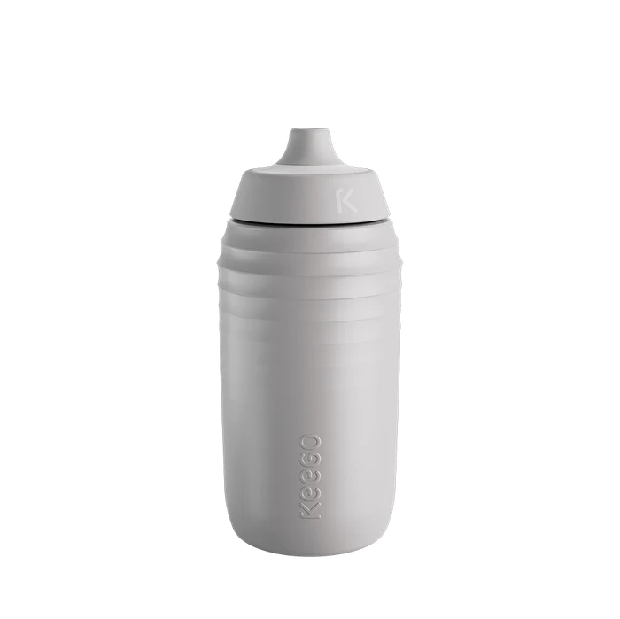KEEGO Trinkflasche  Kunstoff Titan, Silver Stardust 0,5l