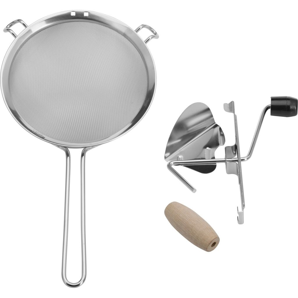 W-1198 Passiersieb mit Kurbel 20cm