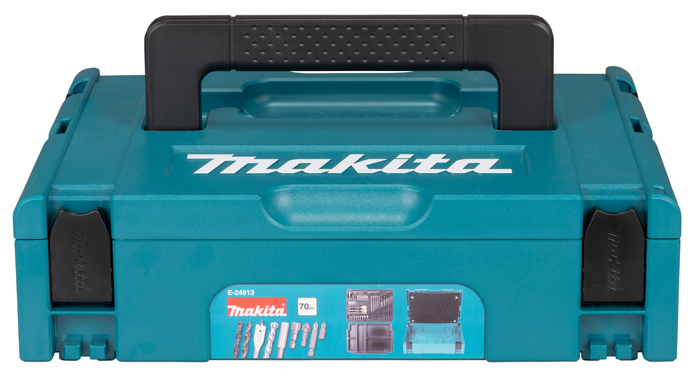 E-24913 Bohrer- und Schraubenbitsatz 70-teilig