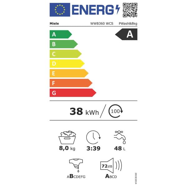 Kühlschrank, Energielabel A, 38 kWh, 8,0 kg, 48 L