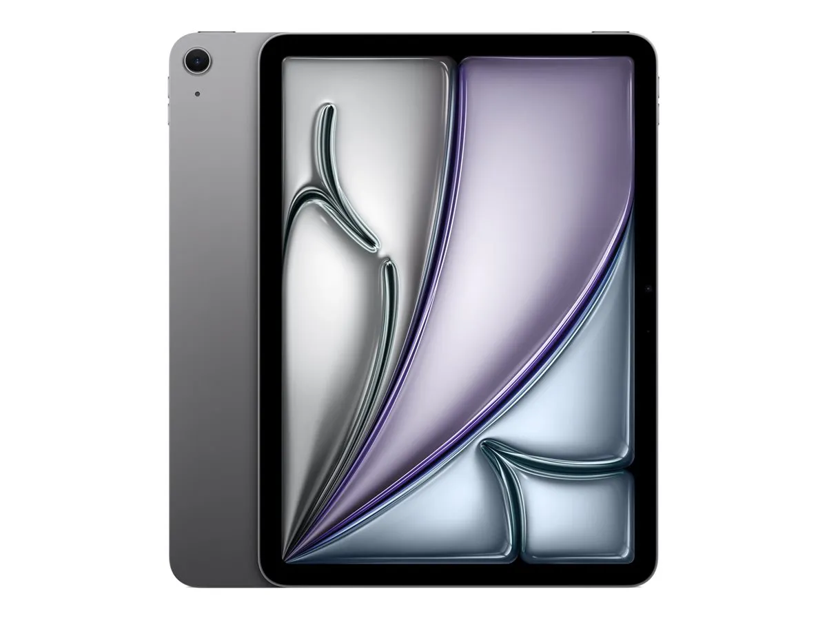 Tablet, Tablet-Computer, Grau, Vorderansicht, Rand-zu-Rand-Display