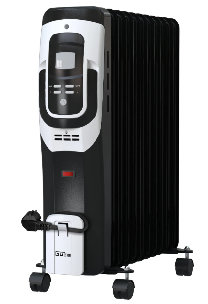 Heizkörper, Ölheizung, elektrischer Heizkörper, Thermostat, Rollen