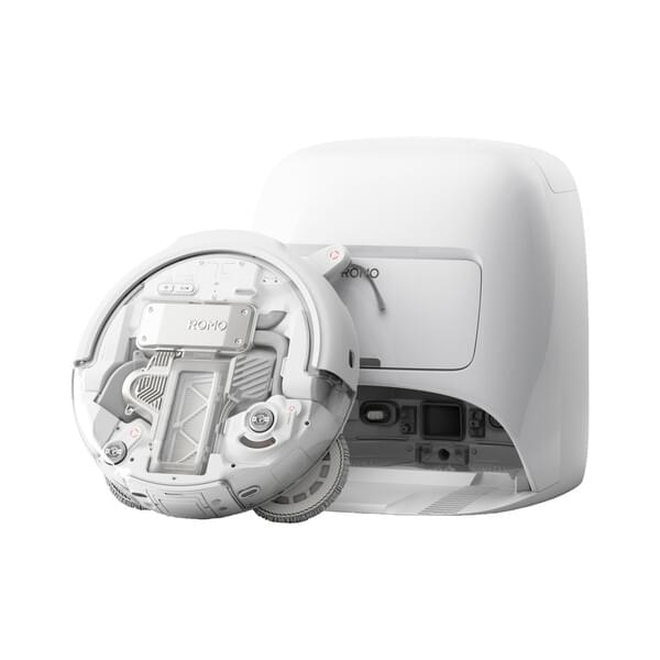 Saugroboter, Roomba, Ladestation, Lidar-Sensor, Reinigungsroboter