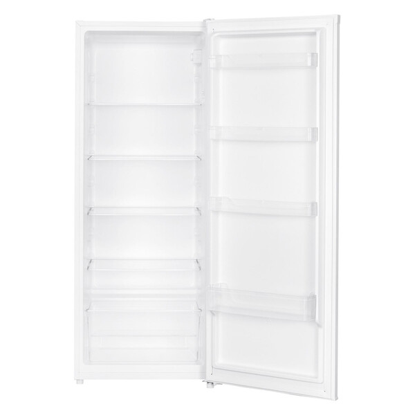Kühlschrank, Standgerät, Einzeltür, Gefrierschrank, leere Regale