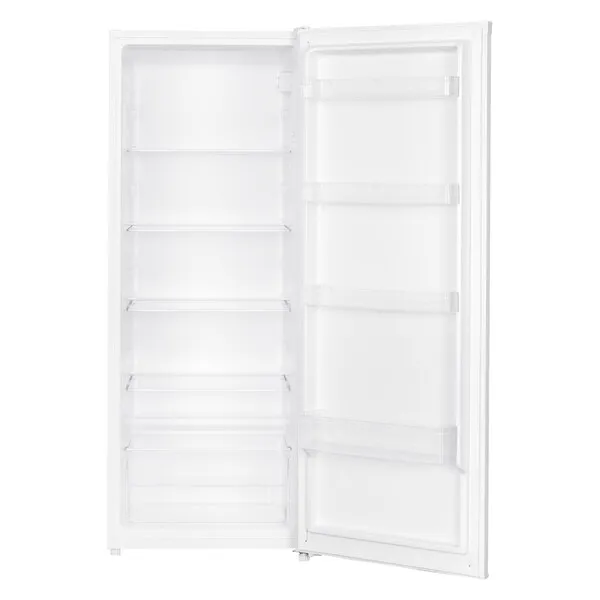 Kühlschrank, Standgerät, Einzeltür, Gefrierschrank, leere Regale