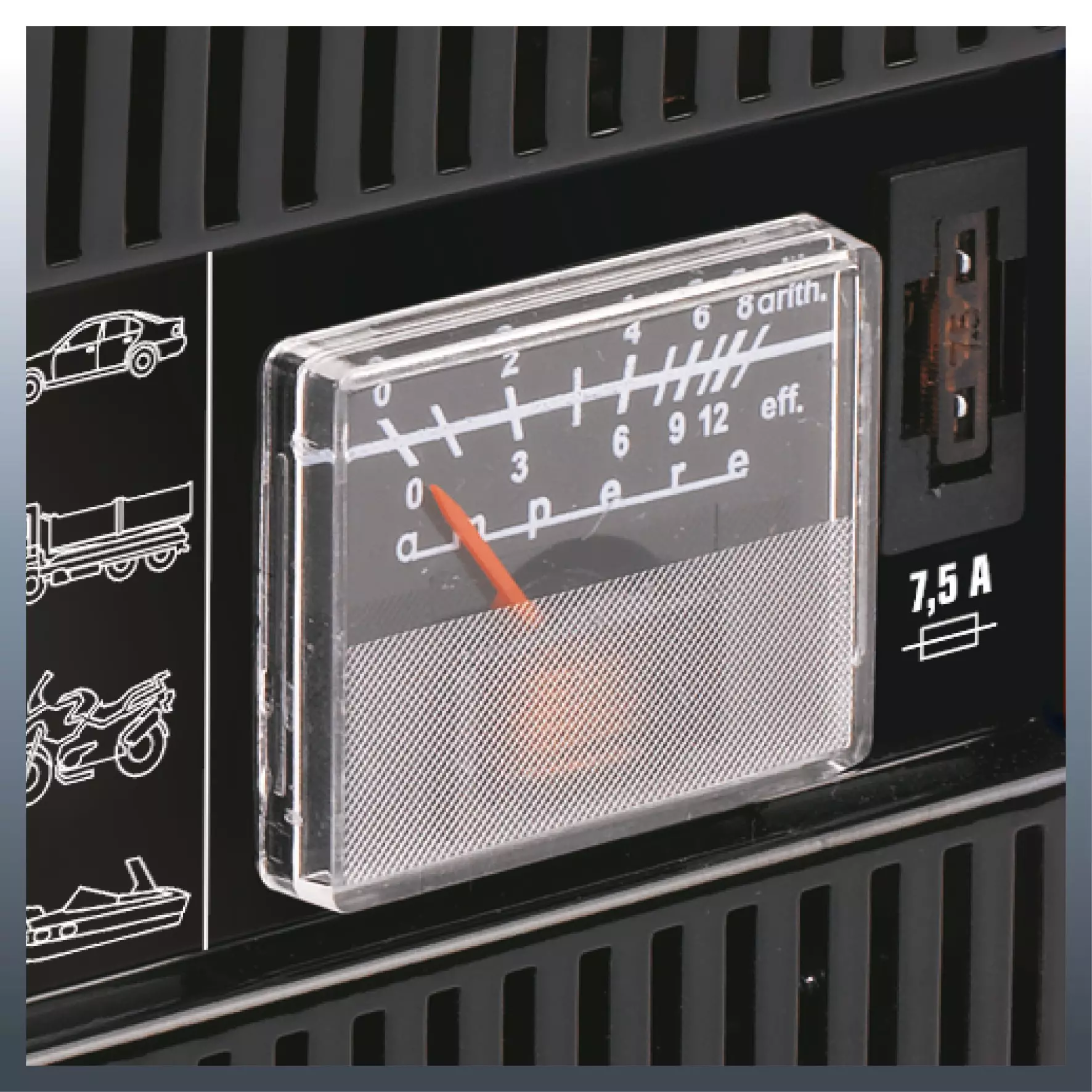 autoradio, Lautstärkeregler, Analoganzeige, Anzeigendisplay, Meter