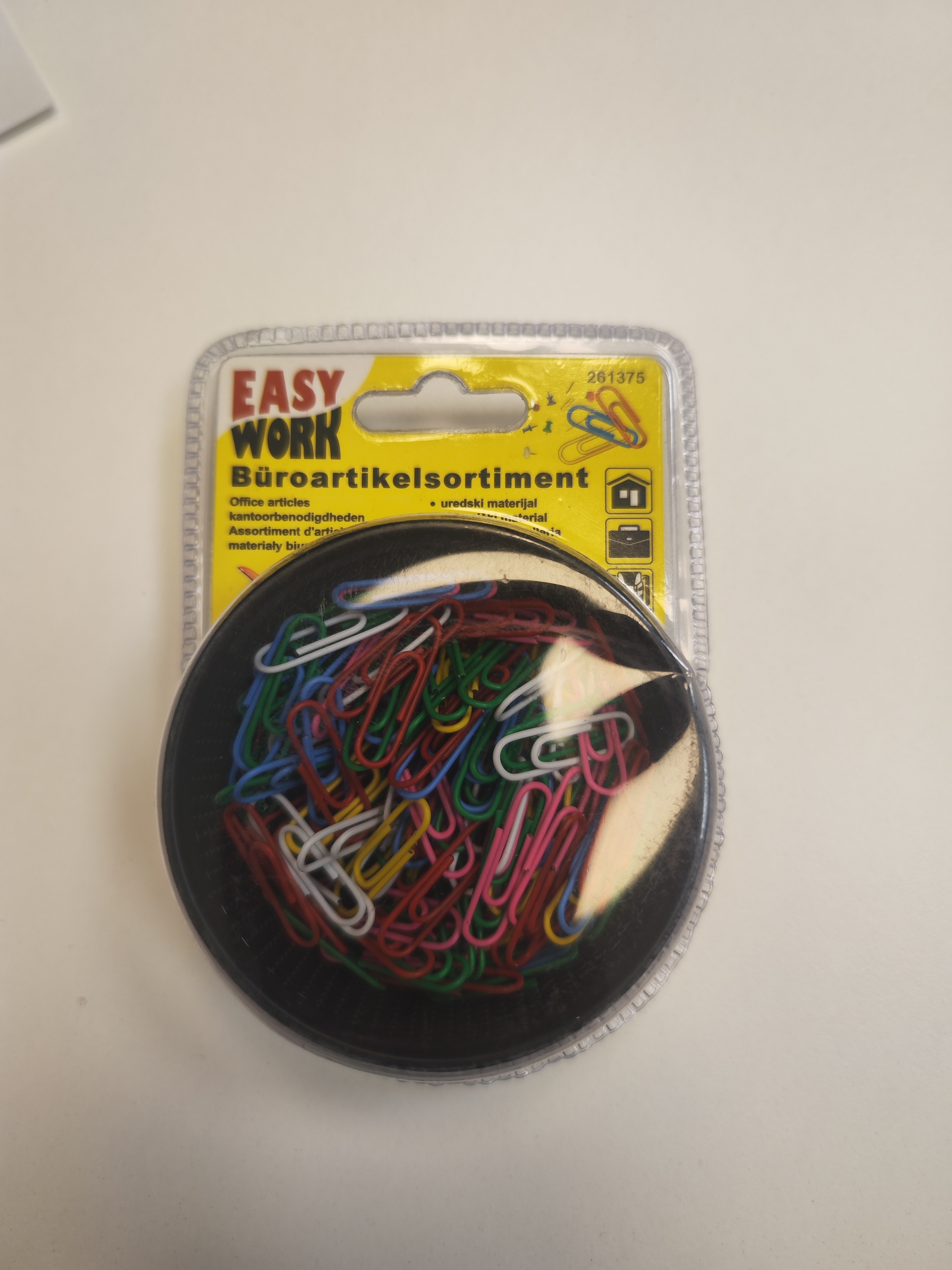 Easy Work 261375 120x Büroklammern 28 mm Büroartikelsortiment