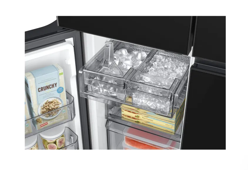 gefrierfach, Kühlschrank, Eiswürfelbehälter, Kühlelemente, Schuborganizer
