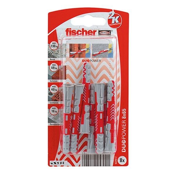 Fischer 537612 Duopower Dübel 8x65K