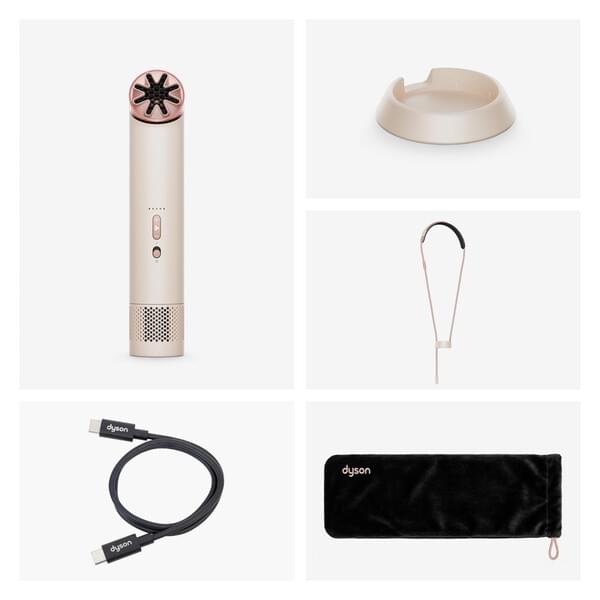 Haartrockner, kabellos, Dyson, Rosen Gold, Aufsatz