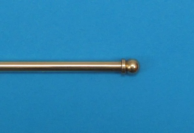 S-SB0753-501 Schwöller Vitragenstange 7mm 80cm Messing