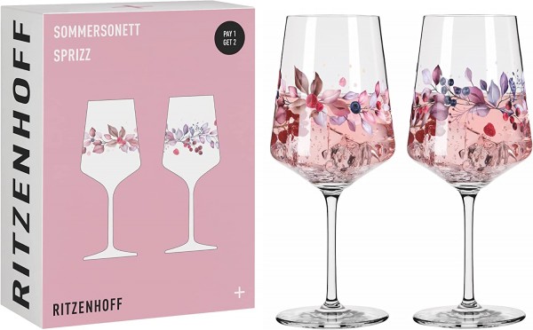 Ritzenhoff Aperitifglas Sommersonett 2er-Set  CAROLIN OLIVEIRA 2023 6011002