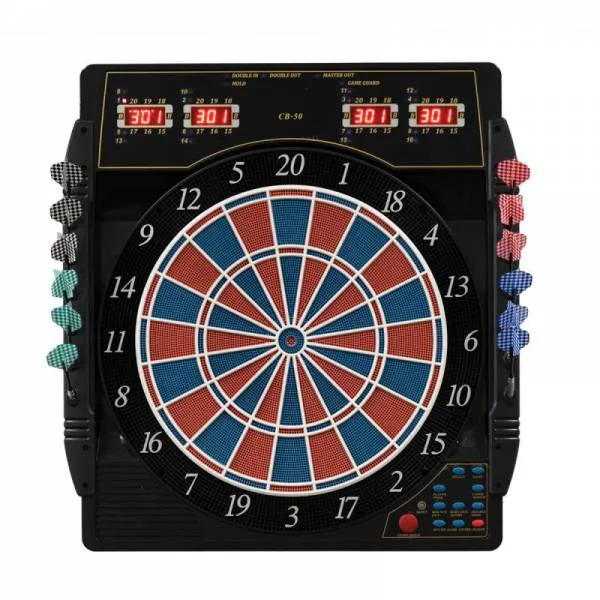 dartboard, elektrisch, Dartboard-Spiel, bunt, Spielzubehör