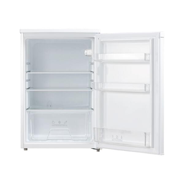 Mini-kühlschrank, kleine Tfcr, Kompaktkfcche, Glassregale, Weiiger Apparat