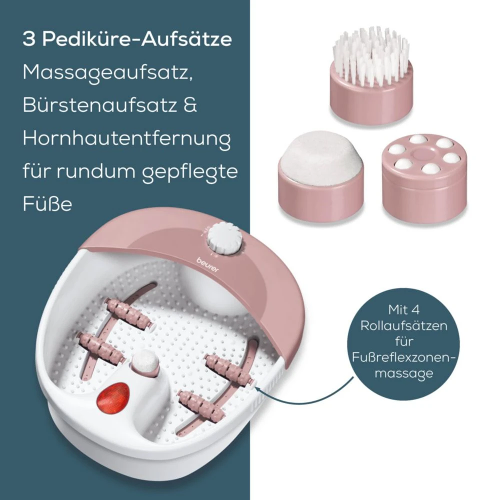 Fußmassage, Fußbad, Pediküre-Set, Peeling, Fußpflege