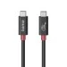 Hama 00200799 USB-C Kabel SB4, 80 Gbit / s, 1,00 m