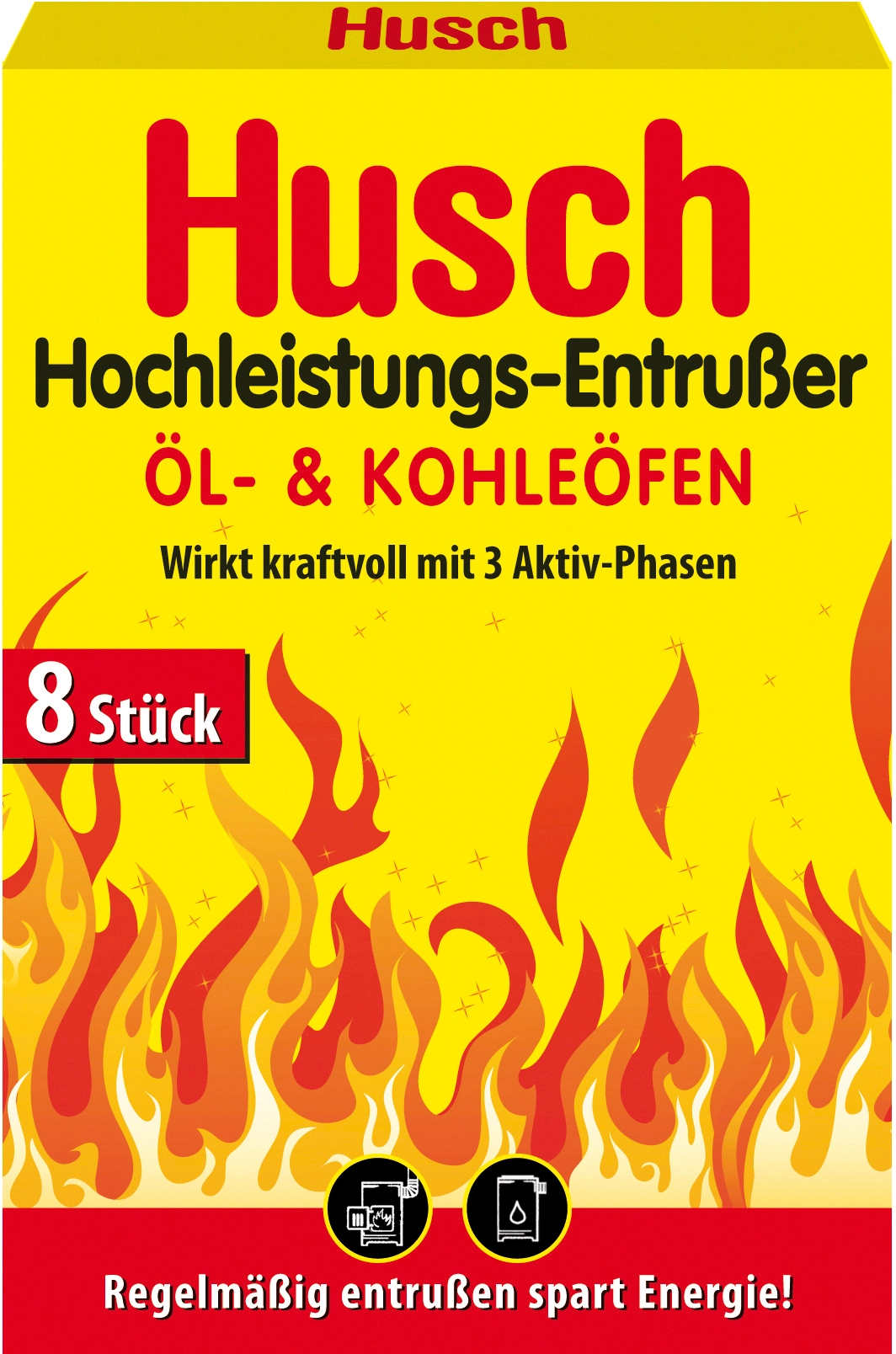 Husch Hochleistungsentrusser für Öl & Kohleöfen