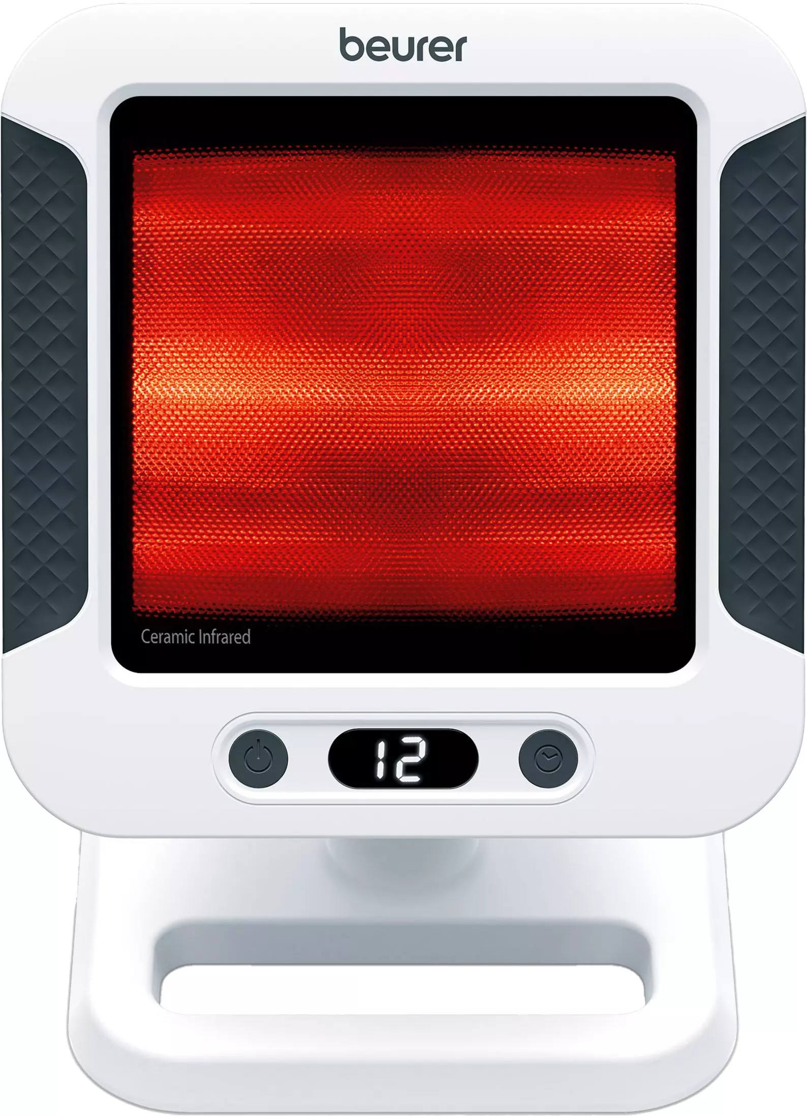 Beurer Wärmestrahler IL60 IL 60 GLAS + UHR WS