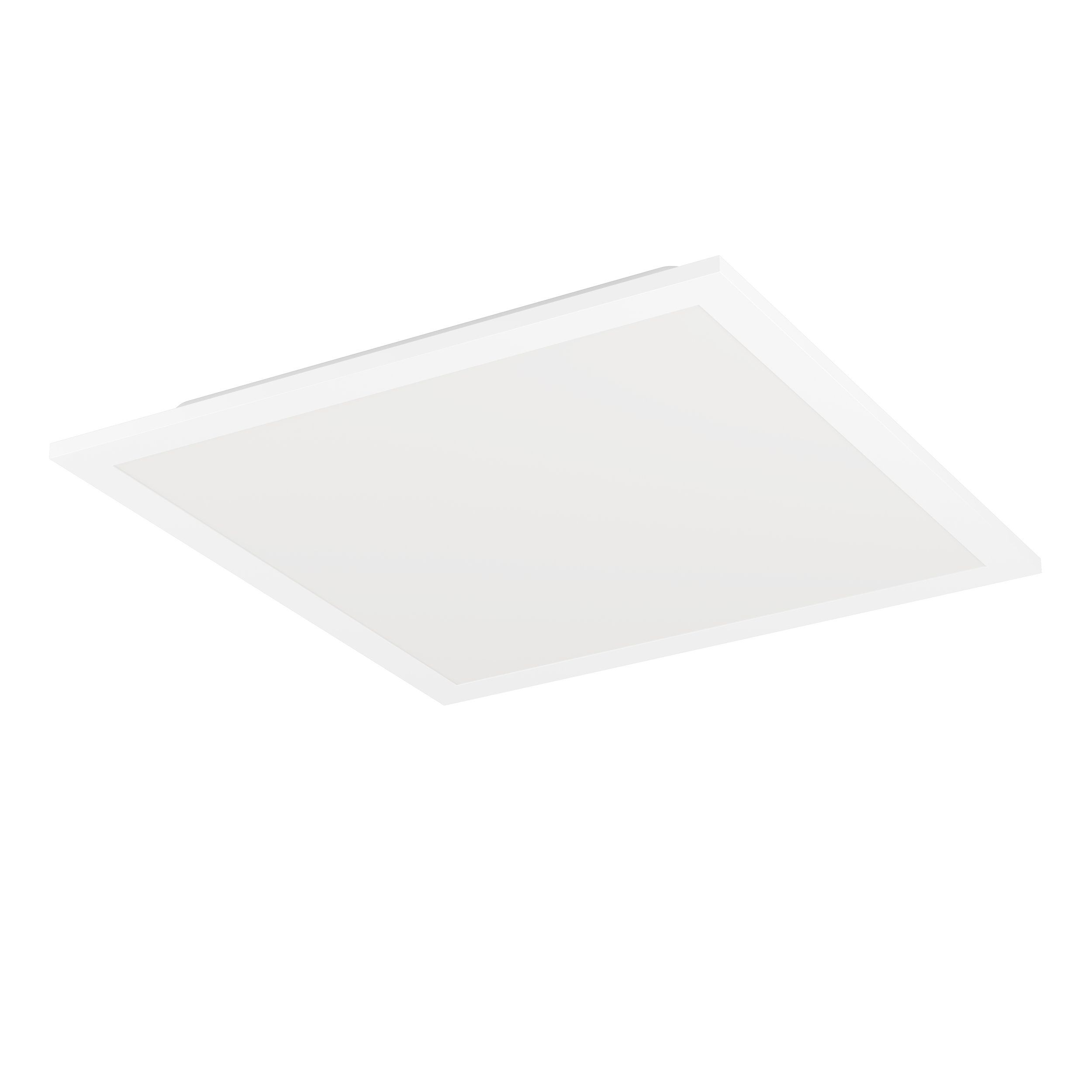 Deckenleuchte, Panelleuchte, LED-Paneel, Weiß, Flach quadratisch