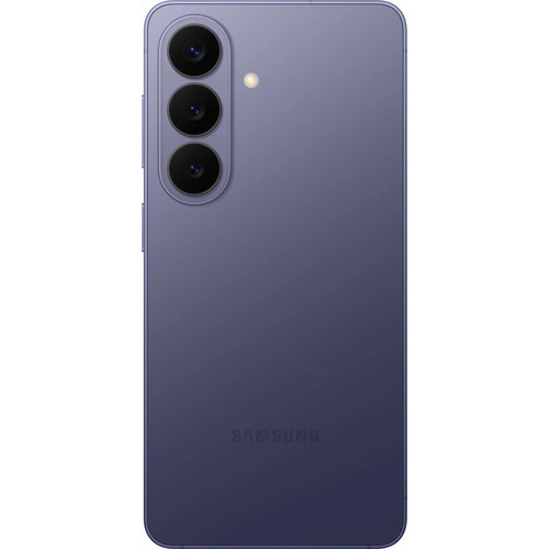 Telefon, Smartphone, Rückseite, lila, Triple-Kamera