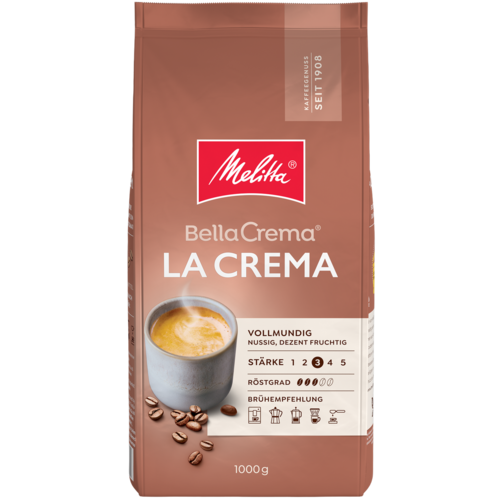 Melitta Bella Crema La Crema 1kg Bohnen
