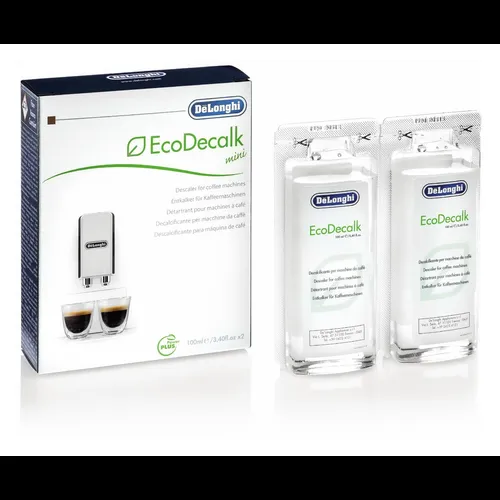 DeLonghi DLSC200 EcoDecalk Mini Entkalker 2er-Set, 100ml