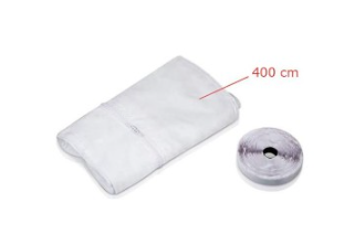 Handtuch, Badetuch, weiß, 400 cm, waschbares Tuch
