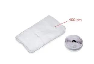 Handtuch, Badetuch, weiß, 400 cm, waschbares Tuch