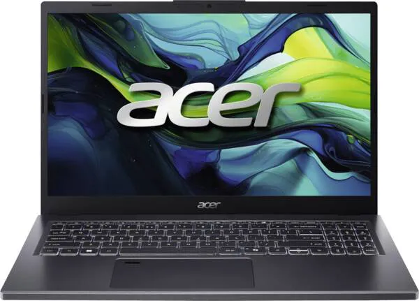 laptop, Acer, Grau, Aluminium, Tastatur