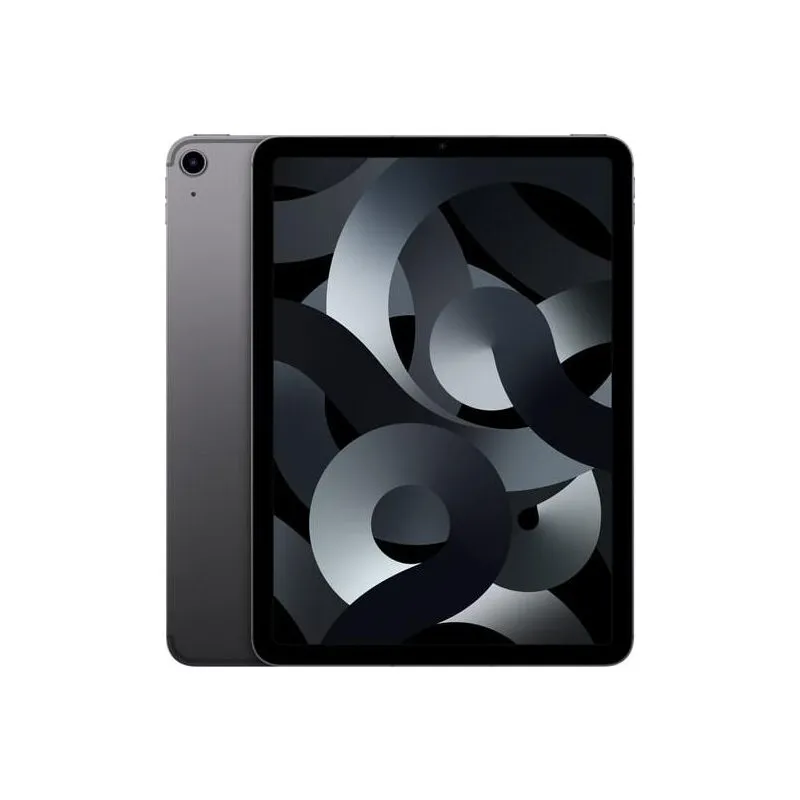 Tablet, iPad, schwarzer Rahmen, Kamera hinten, grau, slimmer Körper, Bildschirm, Display