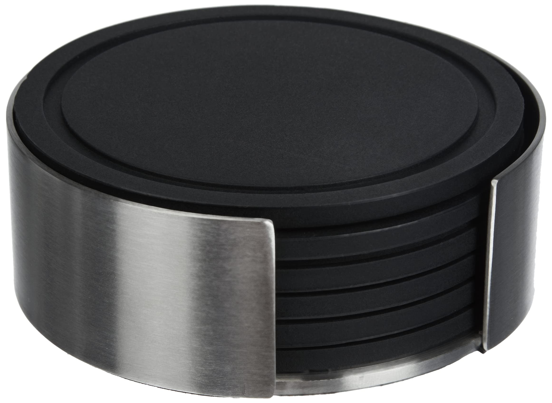 Zack Untersetzer mit Halter Vetro rund  6 Stück