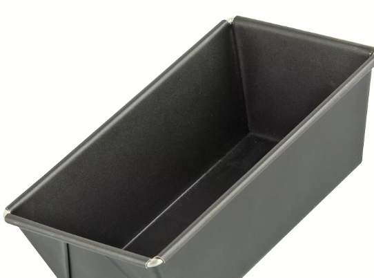 rechteckige Box, Aufbewahrungsbehälter, schwarz, Kunststoff, offen